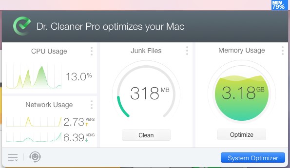 dr cleaner stopped working on my mac